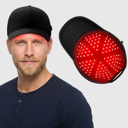 Rödljusterapi keps för hårtillväxt med 176 Led-ljus