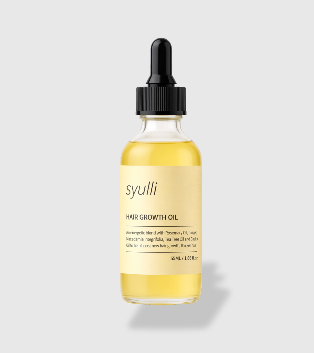 Rosmarin & Ricinolja Hårserum – Naturligt Serum för Hårväxt