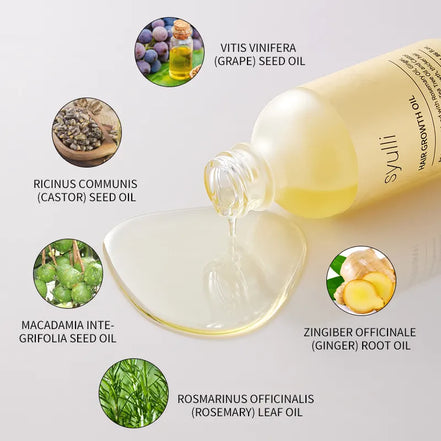 Rosmarin & Ricinolja Hårserum – Naturligt Serum för Hårväxt